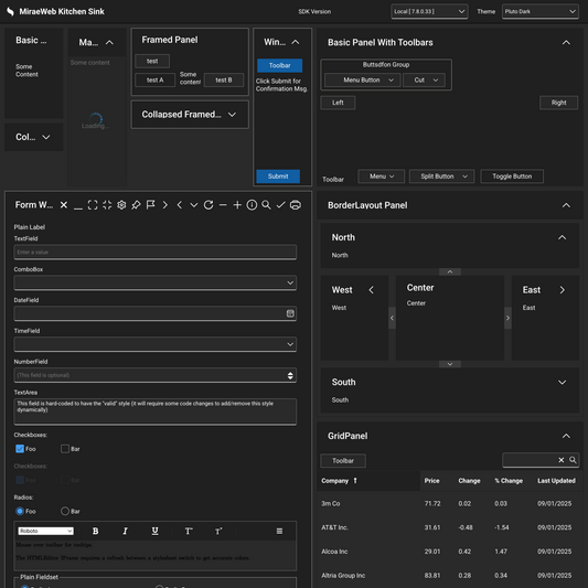 Pluto Dark Theme