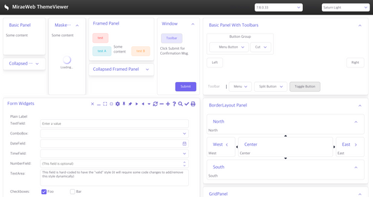 Saturn Light Theme
